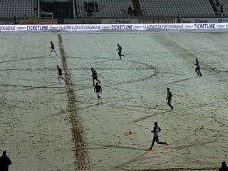 Partizan i Mačva podelili bodove u snežnoj Humskoj